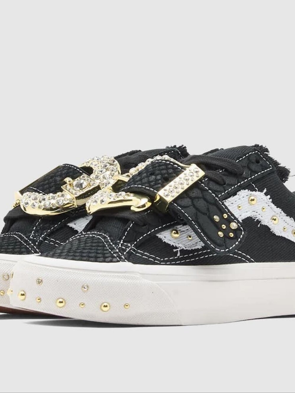 VANS X METAGIRL LX OLD SKOOL 36 MGS BUCKLE "BLACK" SIZE 7